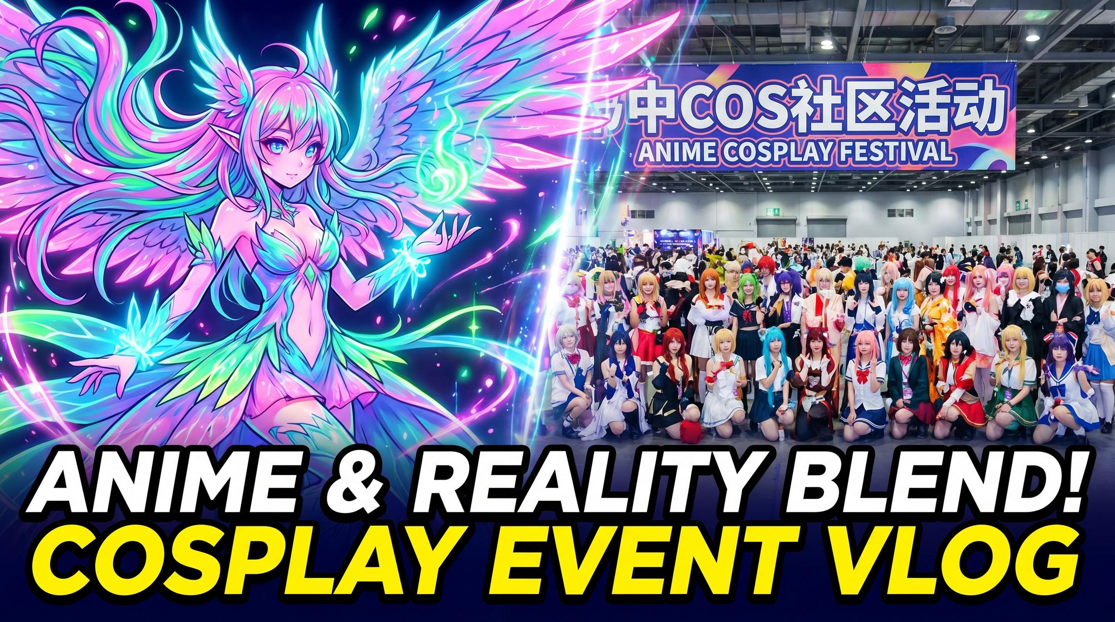 男男gay二次元：漫展Cosplay活动合影